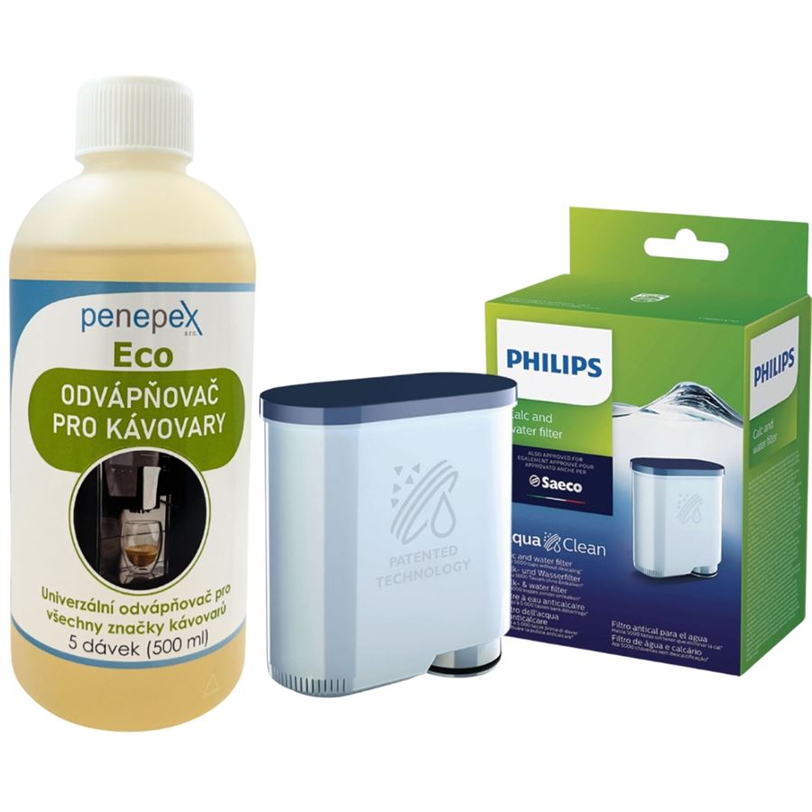 E-shop Philips AquaClean CA6903/10 filter do kávovaru + Penepex Eco univerzálny odvápňovač 500 ml