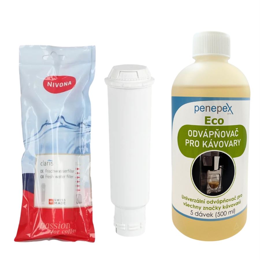 E-shop Nivona Claris NIRF 701/700 filter do kávovaru + Penepex Eco odvápňovač 500 ml