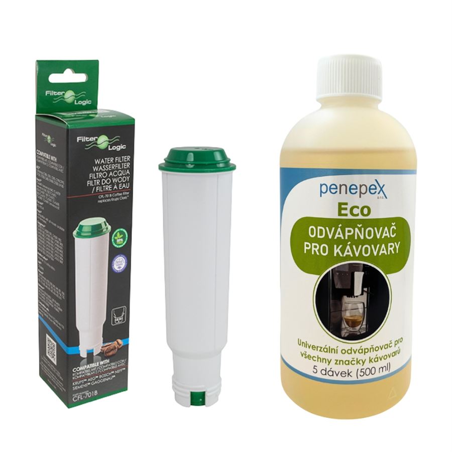 E-shop FilterLogic CFL-701B filter za Nivona Claris NIRF700 + Penepex Eco univerzálny odvápňovač 500 ml