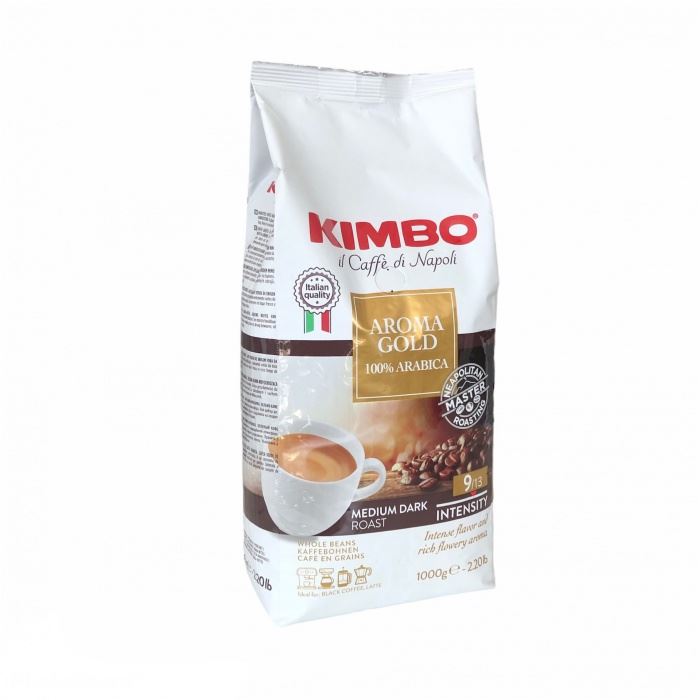 E-shop Kimbo Aroma Gold 100% Arabica zrnková 1 kg