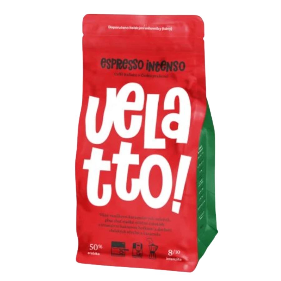 E-shop Velatto Espresso Intenso zrnková káva 1 kg