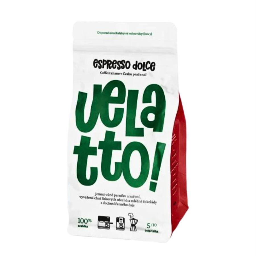 E-shop Velatto Espresso Dolce zrnková káva 1 kg