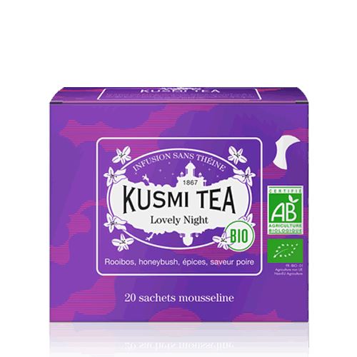 E-shop Kusmi Tea Lovely Night, 20 mušelínových sáčkov (40 g)