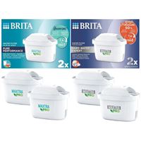 Brita Maxtra Pro skúšobné balenie vodných filtrov na strednú a tvrdú vodu 2+2