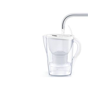 Filtračná kanvica Brita Marella Cool biela + 2 ks filtra Maxtra Plus + termofľaša
