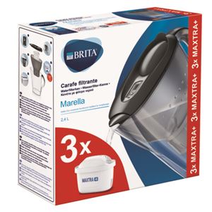 Brita Marella grafitova + 3 ks filtra Maxtra Plus