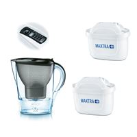 Filtračná kanvica Brita Marella Cool grafitová + 2 ks filtra Maxtra Plus