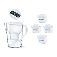 Filtračná kanvica Brita Marella XL biela + 4 ks filtra Maxtra Plus