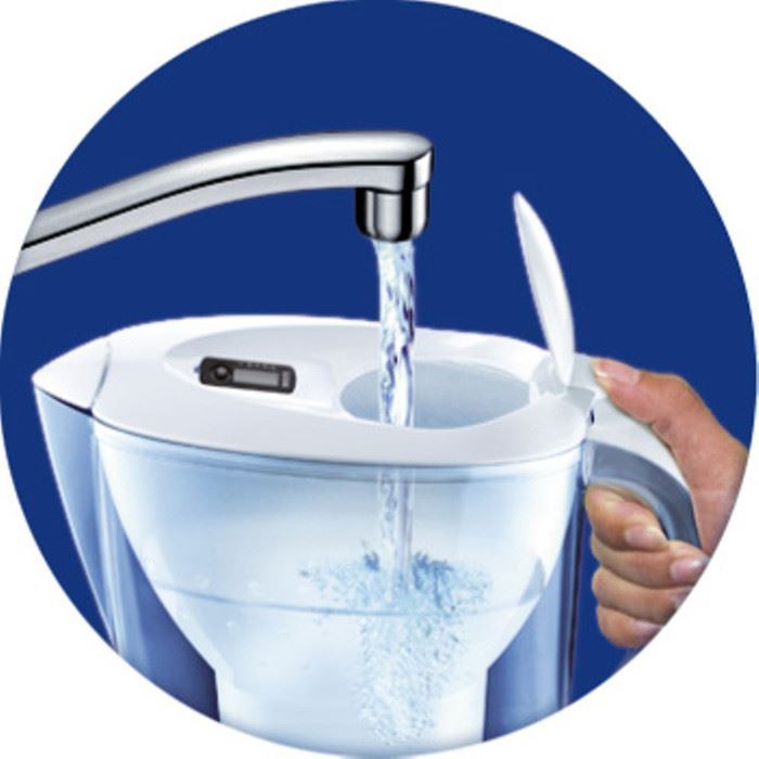 Carafe brita marella xl bleue 2,4 l - Fountain