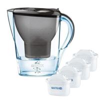 Filtračná kanvica Brita Marella XL grafitová + 4 ks filtra Maxtra Plus