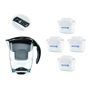 Brita Elemaris Meter XL čierna + 4 ks filtra Maxtra Plus