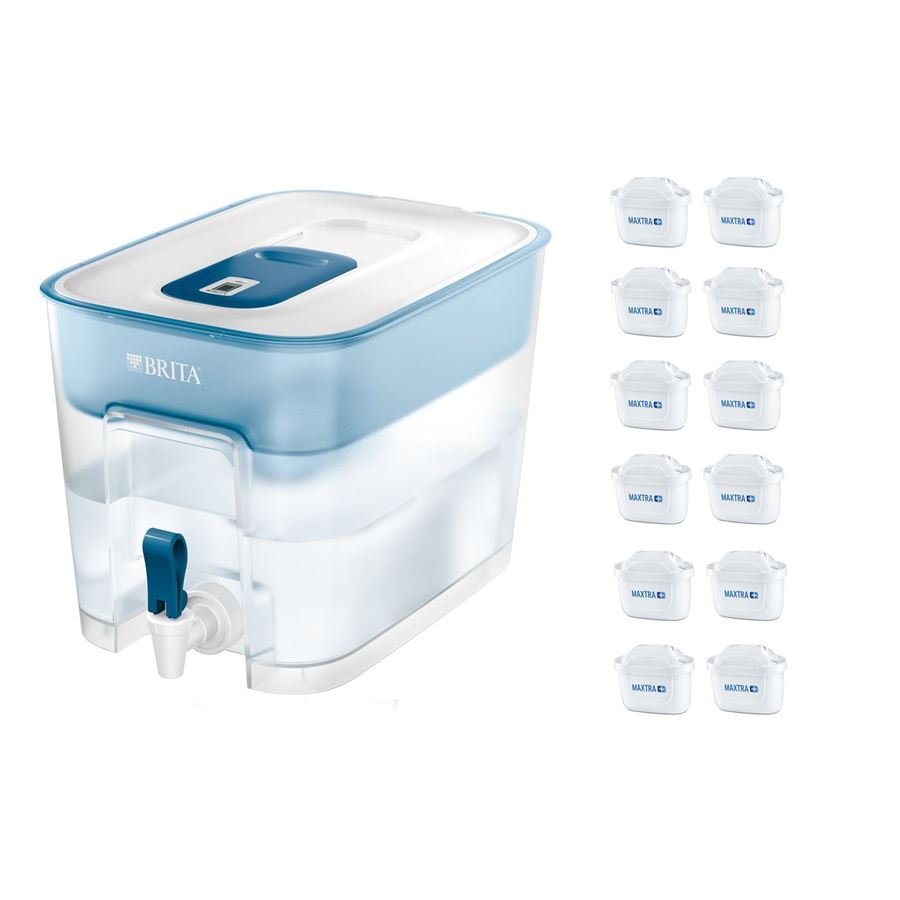 Brita Fill&Enjoy Flow modrá + 12 ks filtra Maxtra Plus