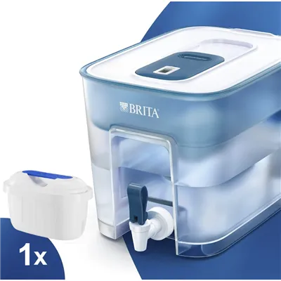 Brita Flow filtračný zásobník na vodu modrá 8,2 l + 1 ks filtra Filter Logic FL-402H