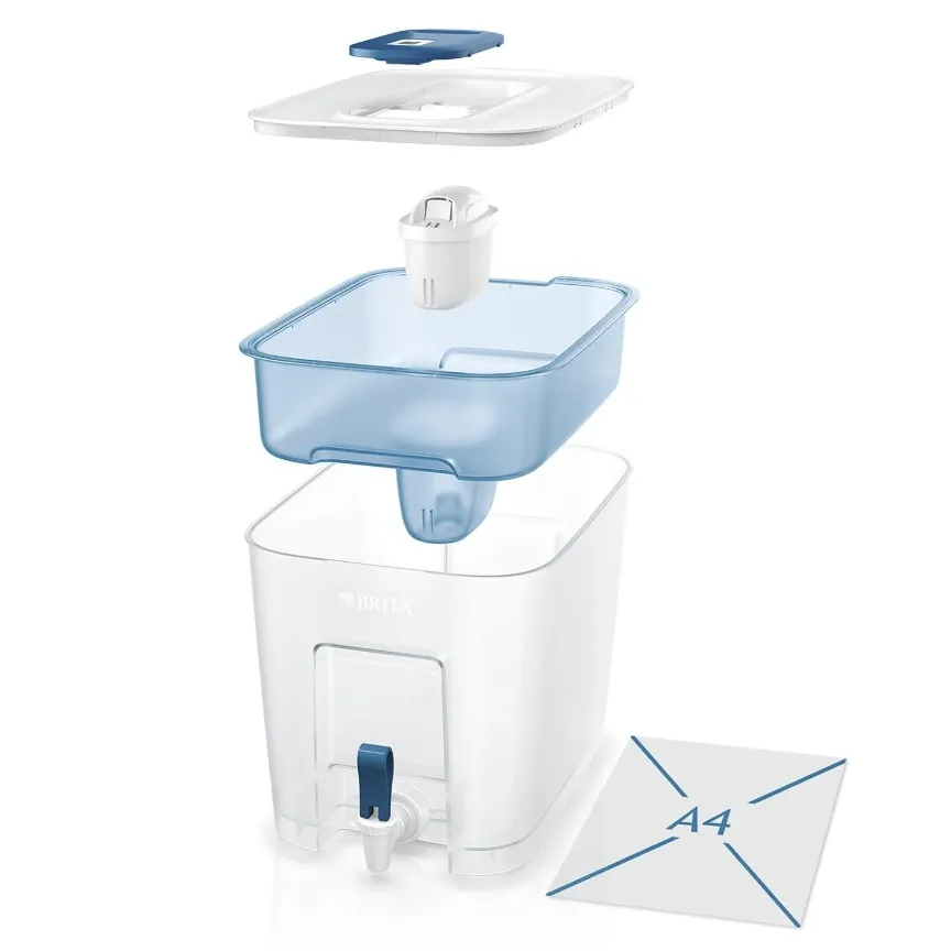 Brita Flow filtračný zásobník na vodu modrá 8,2 l + 1 ks filtra Filter Logic FL-402H