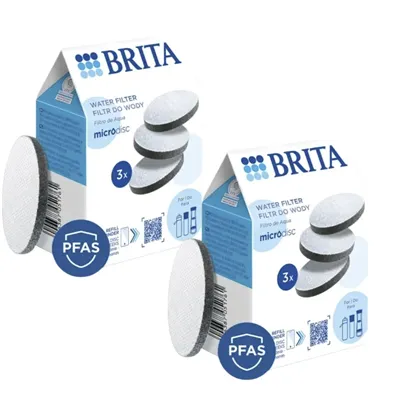 Brita MicroDisc náhradné filtre pre filtračné fľaše a karafy 6 ks