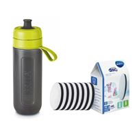 Brita Fill & Go Active filtračná fľaša limetková + 7 ks filtra