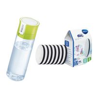 Brita Fill & Go Vital filtračná fľaša limetková 0,6 l + 7 ks filtra