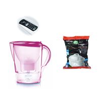Filtračná kanvica Brita Marella Cool ružová + 1 ks Filter Logic FL-402H