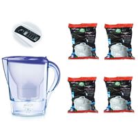 Filtračná kanvica Brita Marella Cool levanduľa + 4 ks Filter Logic FL-402H