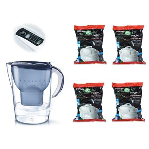 Filtračná kanvica Brita Marella XL modrá + 4 ks Filter Logic FL-402H