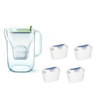 Filtračná kanvica Brita Fill & Enjoy Style limetková + 4 ks Filter Logic FL-402Extra