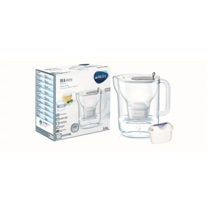Filtračná kanvica Brita Fill & Enjoy Style XL sivá + 1 ks Filter Logic FL-402H
