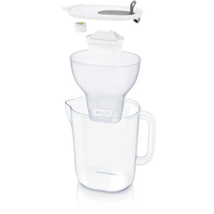 Filtračná kanvica Brita Fill & Enjoy Style XL sivá + 1 ks Filter Logic FL-402H