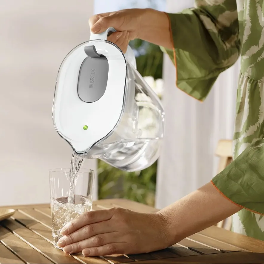 Filtračná kanvica Brita Fill & Enjoy Style XL sivá + 2 ks Filter Logic FL-402H