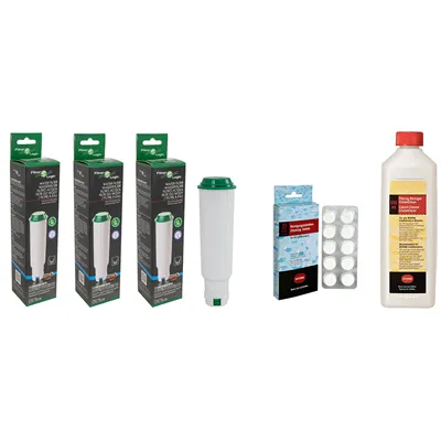 Filter Logic CFL-701B (za Nivona Claris NIRF700) 3 ks + NIRT 701 čistiace tablety 10 ks + Nicco 705 tekutý prostriedok na odstraňovanie zvyškov mlieka