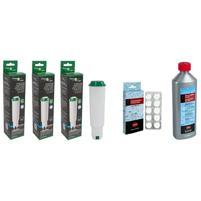 Filter Logic CFL-701B (za Nivona Claris NIRF700) 3 ks + NIRT 701 čistiace tablety 10 ks + NIRK 703 odstraňovač vodného kameňa 500 ml