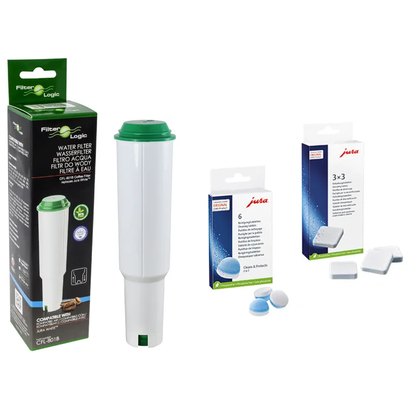 Filter Logic CFL-801B (za Jura Claris White) + Jura odvápňovacie tablety 3 x 3 ks