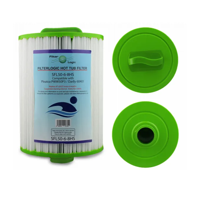 Filter Logic SFL-50-6-8HS filtračné kartuše pre vírivky a SPA (Pleatco PWW50-P3,PDC600-AFS, Unicel 6CH-940, Filbur FC-0359)