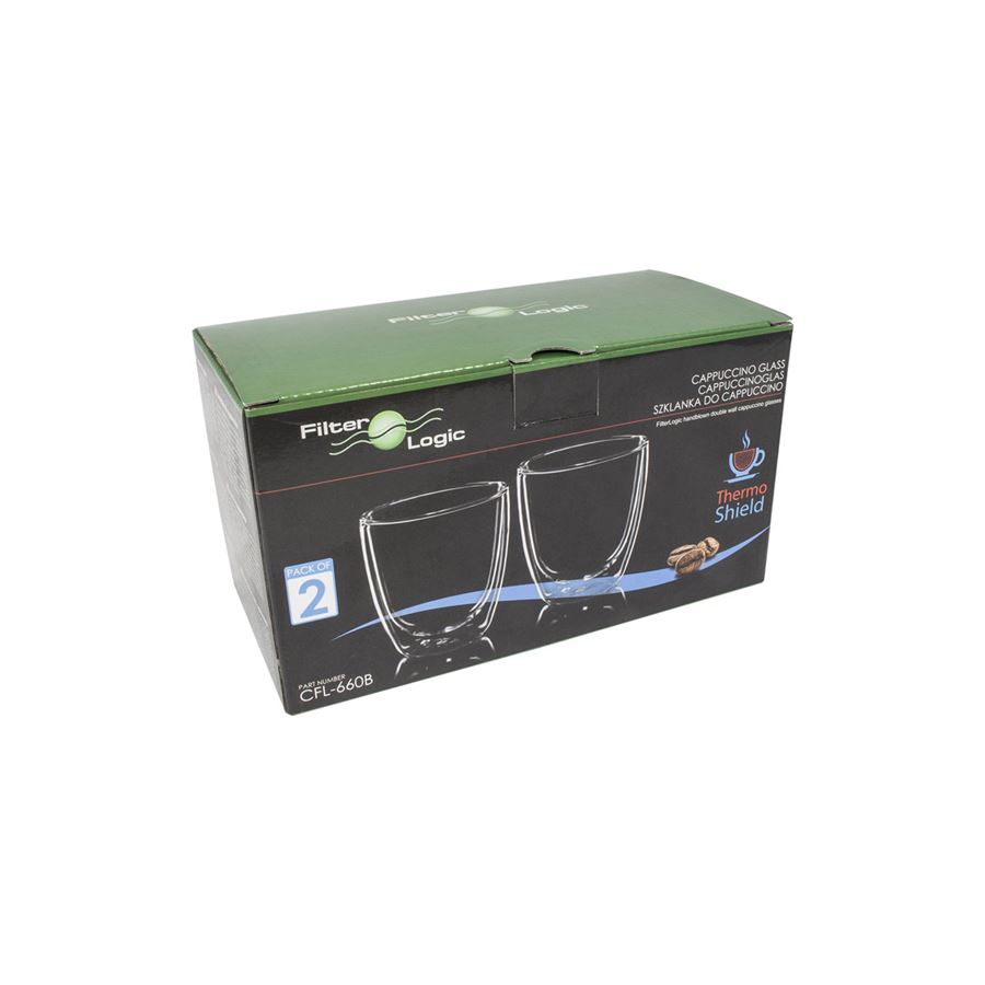 Filter Logic CFL-660B termo cappuccino poháriky 2 ks 220 ml