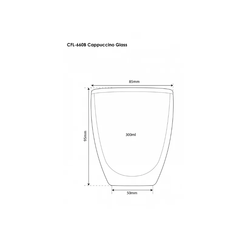 Filter Logic CFL-660B termo cappuccino poháriky 2 ks 220 ml