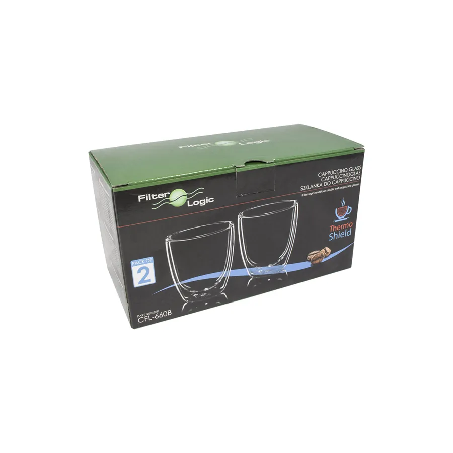 Filter Logic CFL-660B termo cappuccino poháriky 2 ks 220 ml