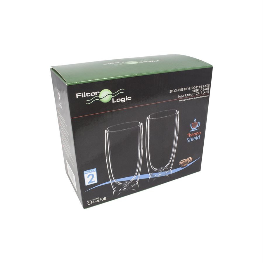Filter Logic CFL-670B termo latte macchiato poháriky 2 ks 400 ml