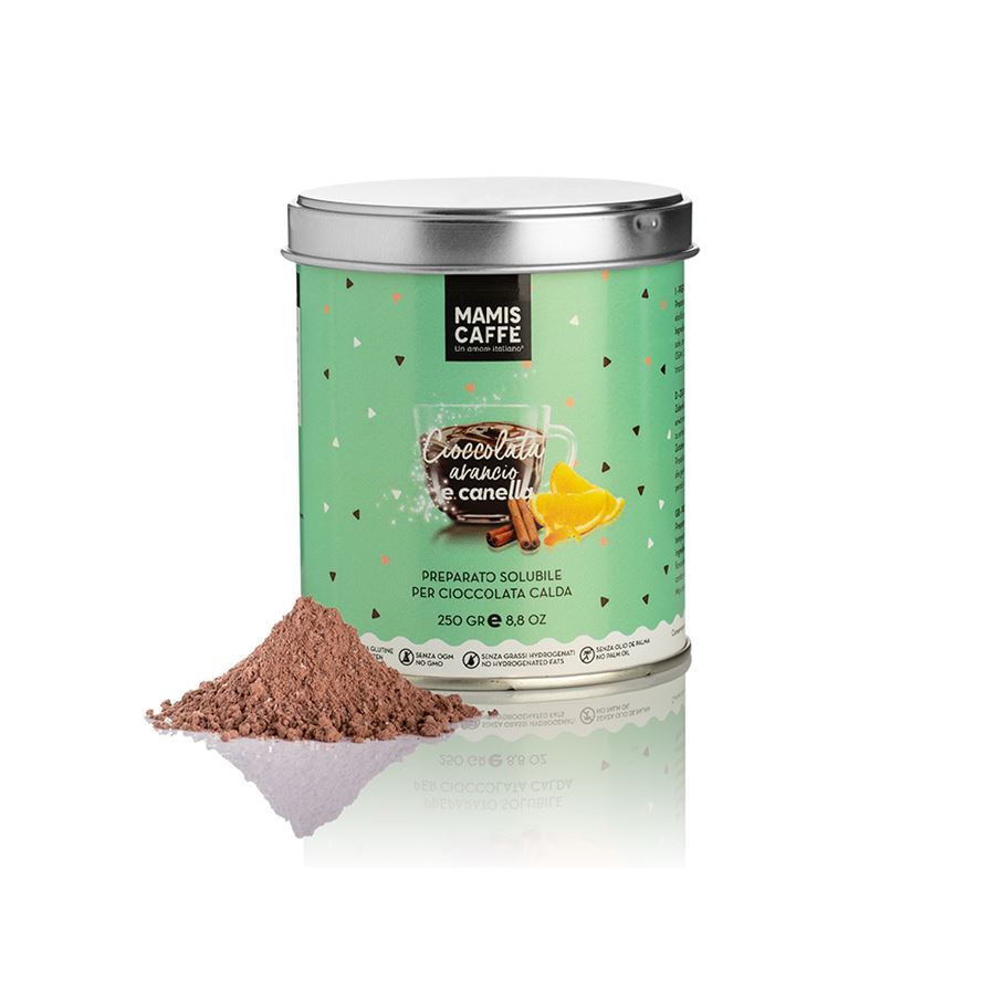 Mami´s Caffé Choco pomaranč, škorica 250 g 