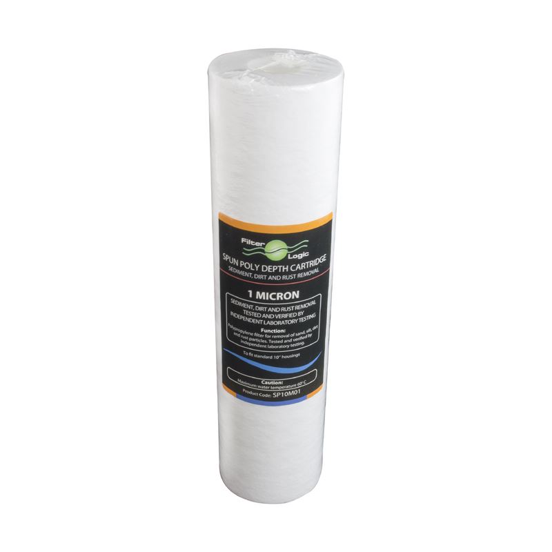 Filter Logic SP10M01 polypropylénový mechanický filter PP 10" Slimline 1 µm