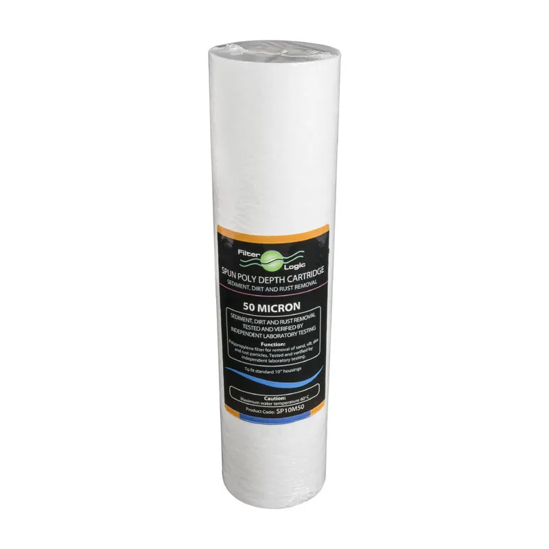 Filter Logic SP10M50 polypropylénový mechanický filter PP 10" Slimline 50 µm