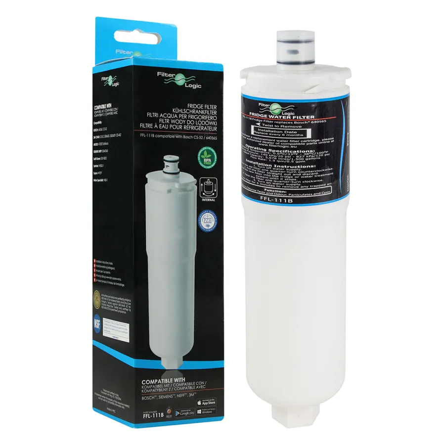 FilterLogic FFL-111B filter do chladničky (kompatibilný s Bosch Siemens 3M CS-51 / CS-52) 2 ks