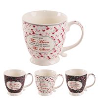 Orion hrnček porcelánový Romantic 450 ml mix farieb
