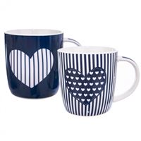 Orion hrnček porcelánový JUST LOVE 0,39 l | 2 ks