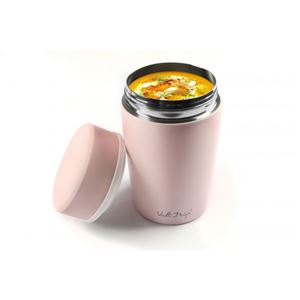 Vialli Design termoska na jedlo FUORI ružová 500 ml