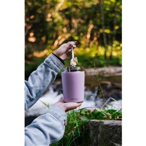 Vialli Design termoska na jedlo FUORI ružová 500 ml