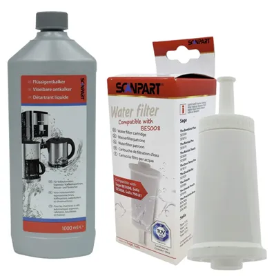 Scanpart filter do kávovaru (kompatibilný Sage BES008) 1 ks + Scanpart SCA2790000156 1 l