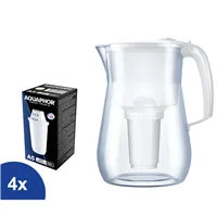Aquaphor Provence biela filtračná kanvica 4,2 l + 4 ks filtra Aquaphor A5