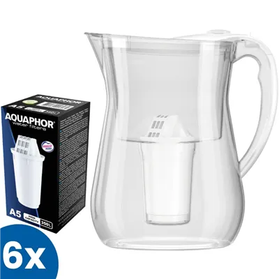 Aquaphor Lyon filtračná kanvica + 6 ks filtra Aquaphor A5