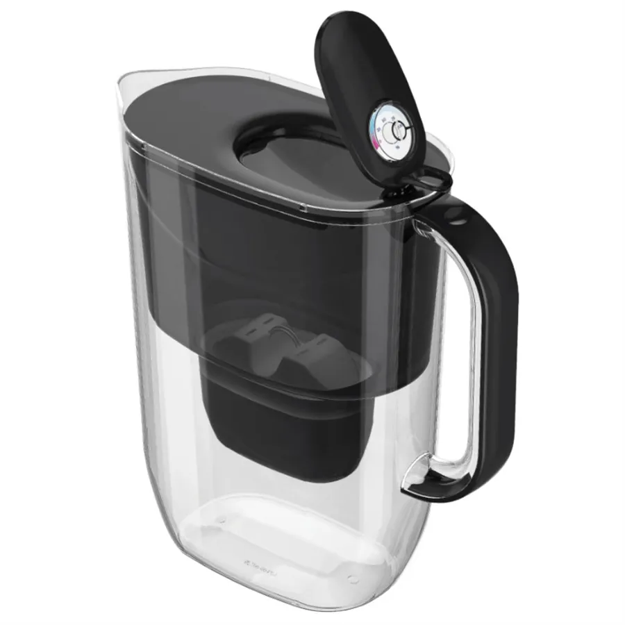 Aquaphor Fresh čierna filtračná kanvica + Aquaphor Maxfor+ filtra 6 ks