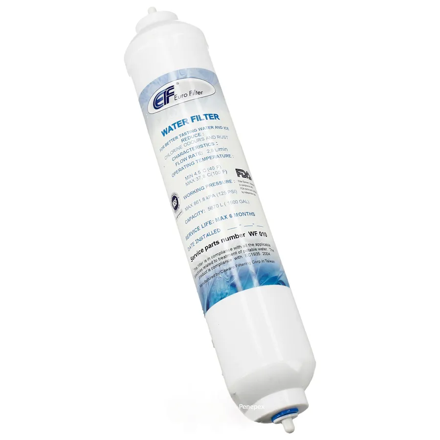 Euro Filter WF010 univerzálny filter do chladničky na hadičku (Samsung DA29-10105J, LG 5231JA2010B / Electrolux 4055050316 General Electric GXRTQR)