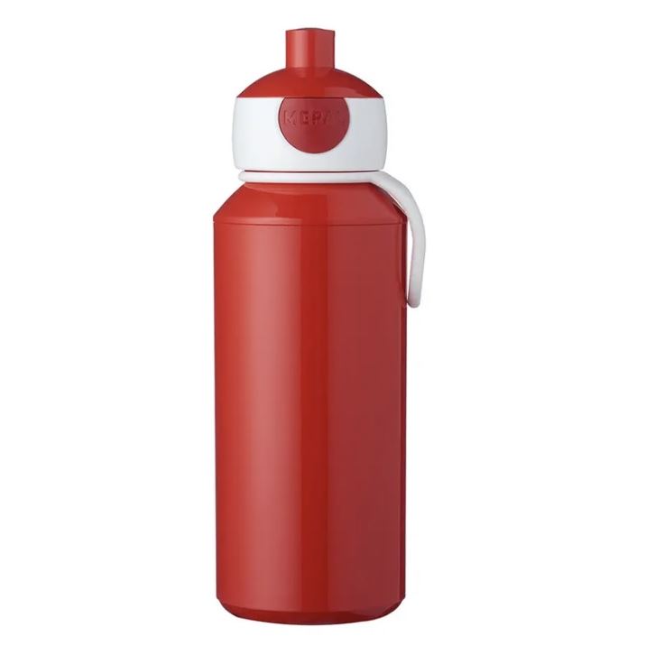 Mepal detský desiatový set Campus červený (box + fľaša na vodu)